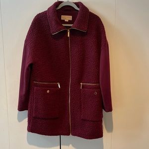 Women’s medium size Michael Kors coat-Burgundy/cranberry color